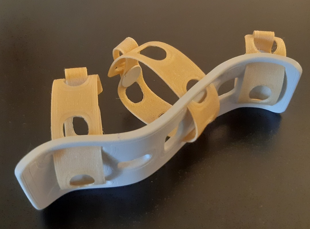  Attelle imprimée en 3D 